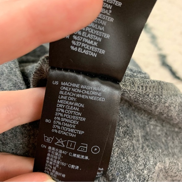 ✨5 FOR $25✨  H&M Gray Tank Dress - Picture 6 of 8